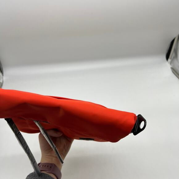 IHKWIP Foldover Saddle Crossbody with RFID Card Holder Blood Orange - Picture 13 of 16